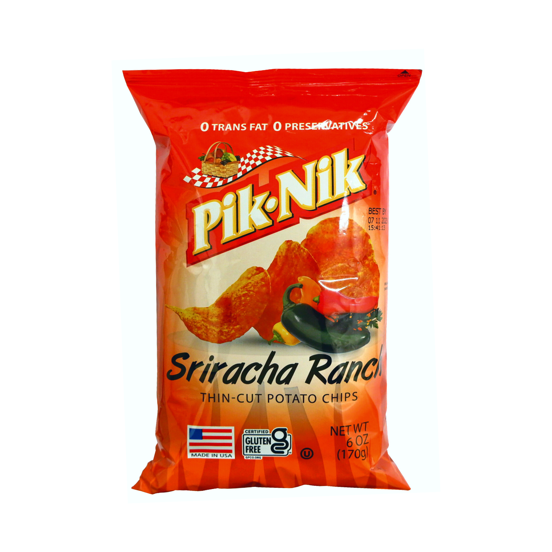 Pinrik Pik-Nik White Cheddar Potato Chips 170g – Landmark